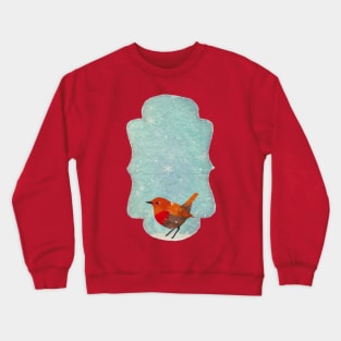 Red Robin in the Snow Crewneck Sweatshirt